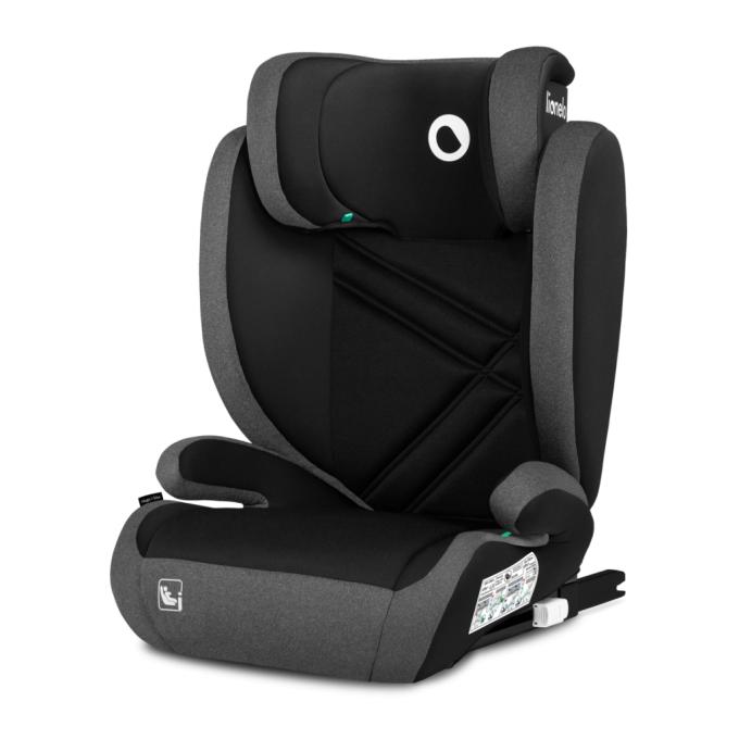 Lionelo LO-HUGO I-SIZE BLACK GREY