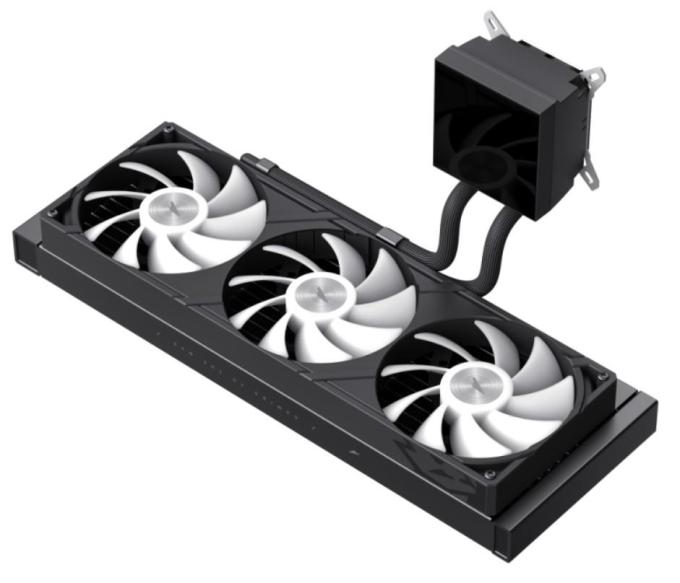 GAMEMAX GLACIER 360 LCD BK