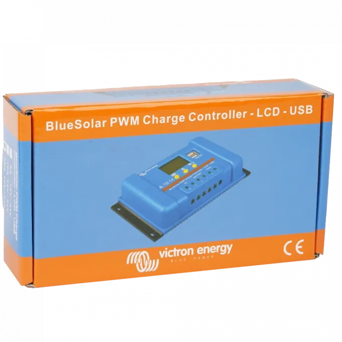 Victron Energy Victron Energy BlueSolar PWM-LCD&USB 12/24V-20A(20A, 12/24В)