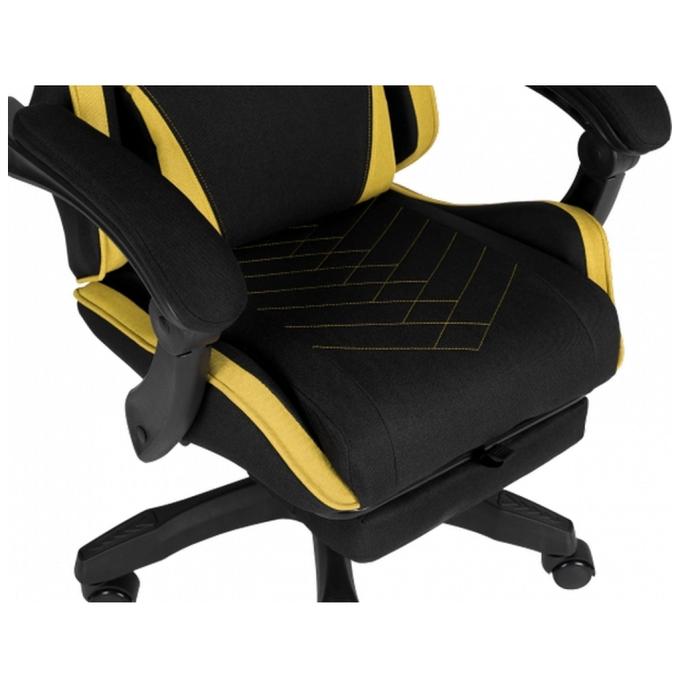 GT Racer X-2339 Fabric Black/Yellow
