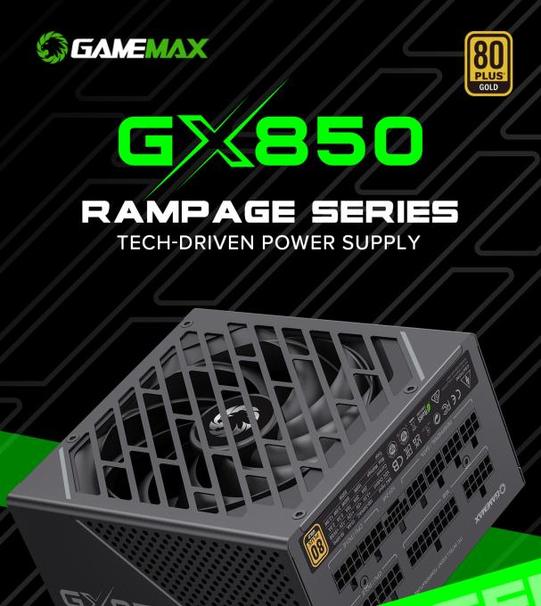 GAMEMAX GX-850 PRO BK(ATX3.1PCIe5.1)
