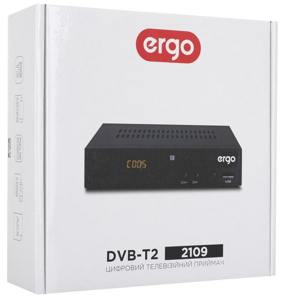 Цифровой эфирный приемник ERGO DVB-T2 2109