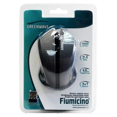 Мышка Greenwave Fiumicino USB, black-gray R0013753