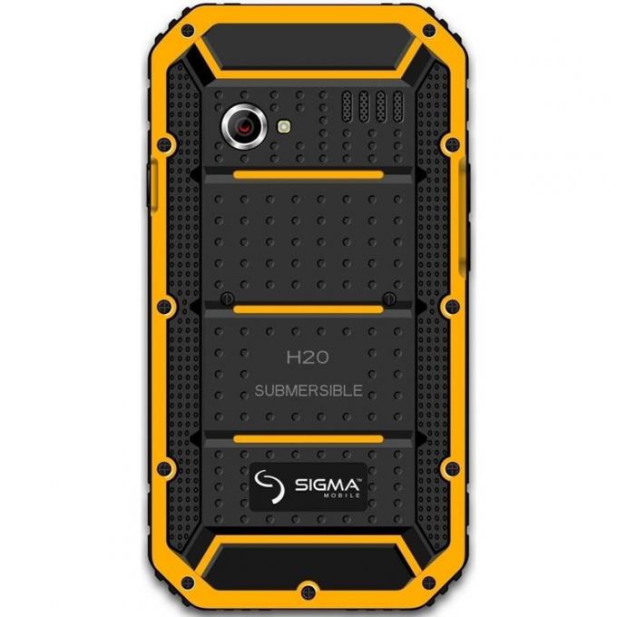 Смартфон Sigma mobile X-treme PQ14 Dual Sim Black/Orange; 4.5" (960х540) IPS / MediaTek MT6580 / камера 5 Мп + 2 Мп / ОЗУ 1 ГБ / 8 ГБ встроенной + microSD до 32 ГБ / 3G (WCDMA) / Bluetooth, Wi-Fi / GPS / ОС Android 6.0 (Marshmallow) / 141 х 75 х 15 мм, 180 г / 2350 мАч / черно-оранжевый X-treme PQ14 Black/Orange