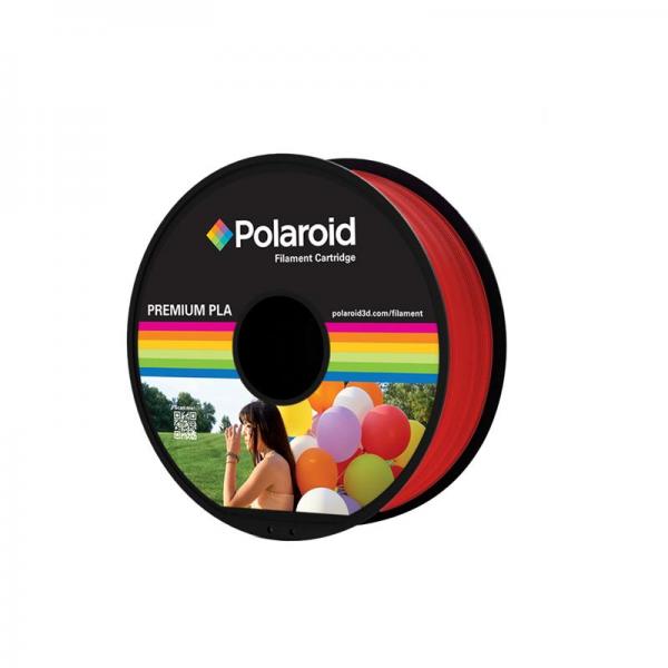 Пластик для 3D-принтера Polaroid PLA 1.75мм/1кг, red 3D-FL-PL-8002-00