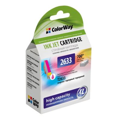 Картридж ColorWay для EPSON XP600/605/700 magenta CW-EPT2633