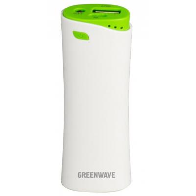 Батарея универсальная Greenwave Bamboo-1, 2200mAh R0013664