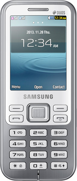 Мобильный телефон Samsung GT-C3322i DUAL SIM WHITE GT-C3322ZWISEK