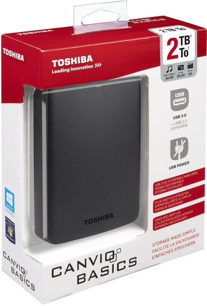 Внешний жесткий диск TOSHIBA HDTB320EK3CA
