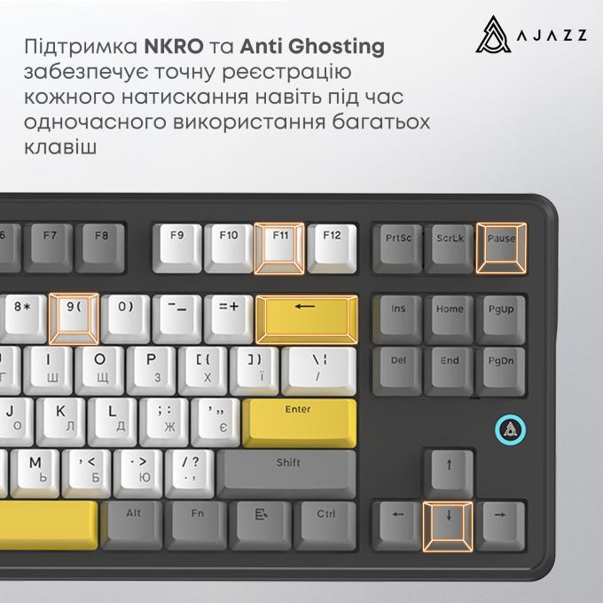 Ajazz AK870-V2-FF-BGY