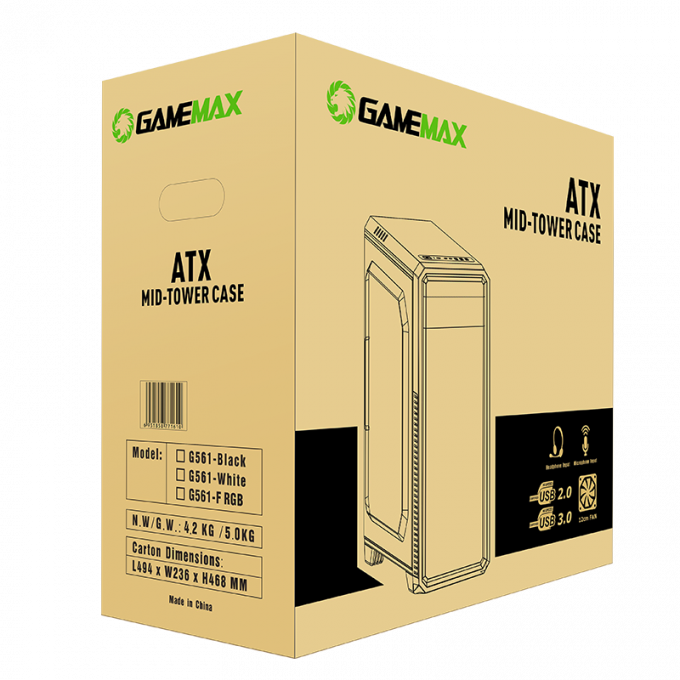 GAMEMAX G561-FRGB