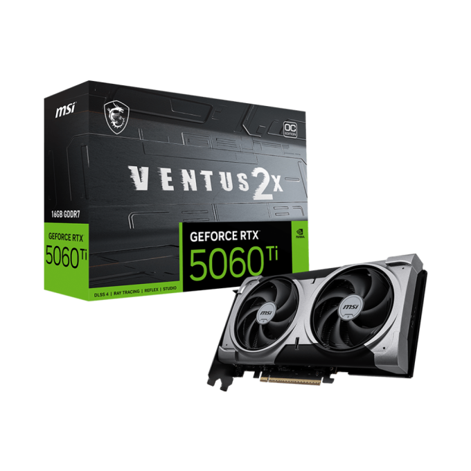 MSI RTX 5060 Ti 16G VENTUS 2X OC P