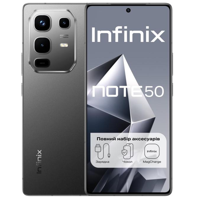Infinix Note 50 X6858 8/256GB Shadow Black