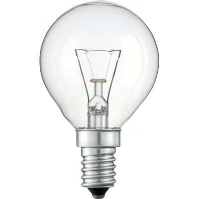 Лампочка PHILIPS E14 60W 230V P45 CL 1CT/10X10F Stan 8711500066992