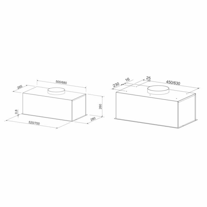 ELEYUS BOXER 800 LED 52 BL