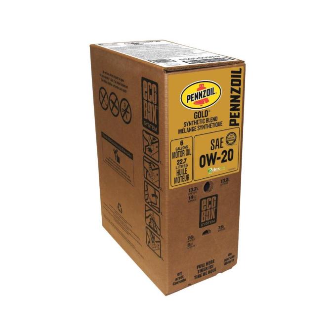 Pennzoil Gold 0W20 24/1 Qt Ecobox 22,71л.