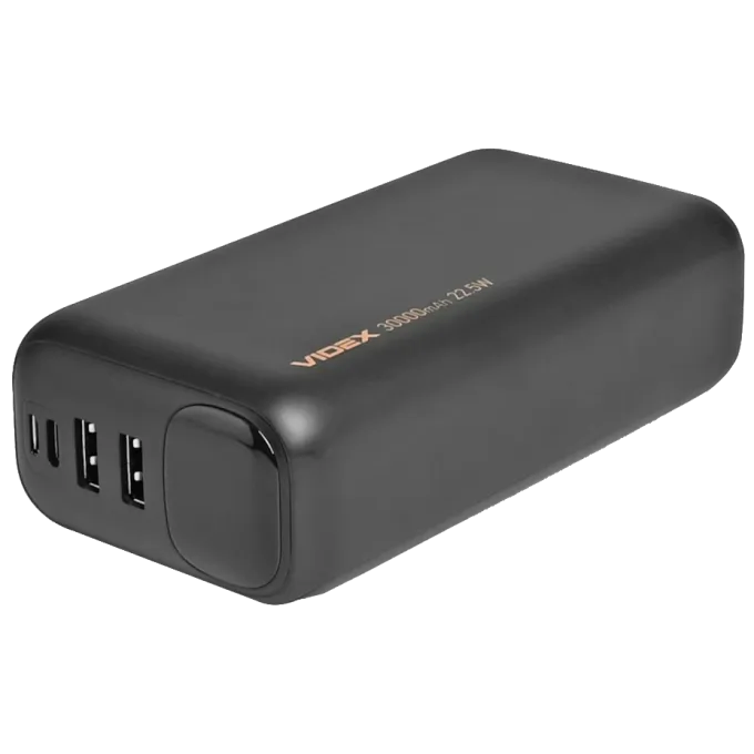VIDEX VPB-297 22.5W Black 30000mAh