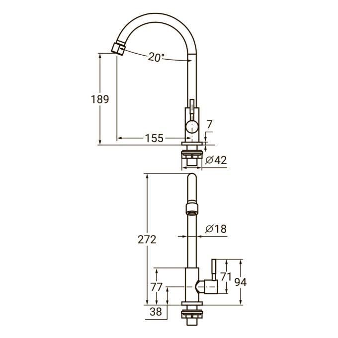 AQUATICA KT-1G170P