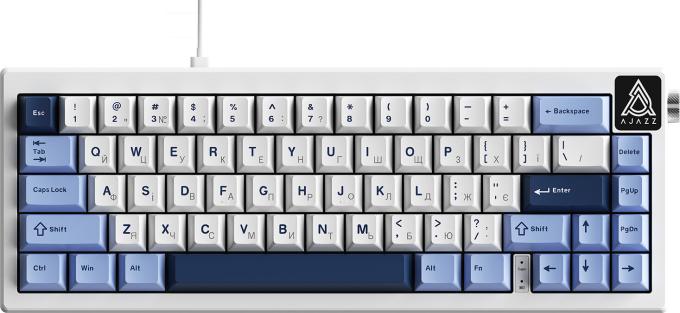 Ajazz AK650-SS-BWB