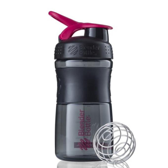 BlenderBottle SM 20oz Black/Pink