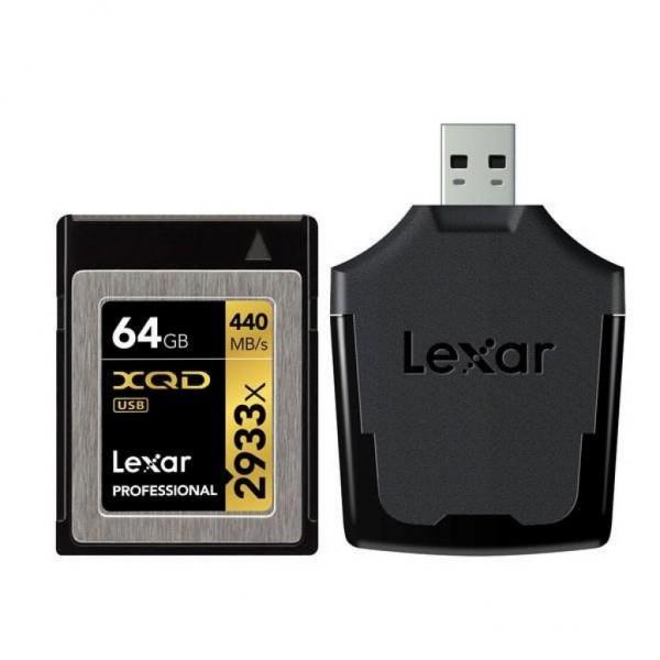 Карта памяти Lexar 64GB XQD 2933X Professional LXQD64GCRBEU2933BN