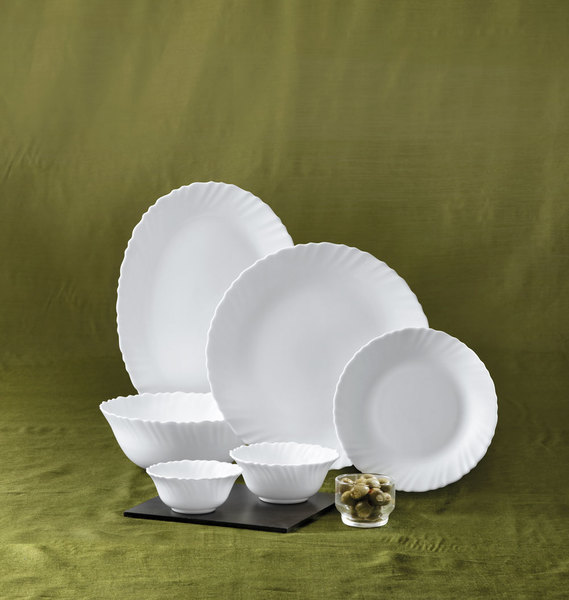 Тарелка LA OPALA CLASSIQUE WHITE десертна 19 см LO-11101