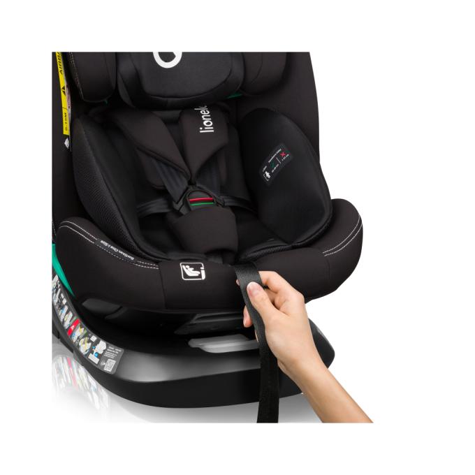 Lionelo LO-BASTIAAN ONE I-SIZE BLACK CARBON
