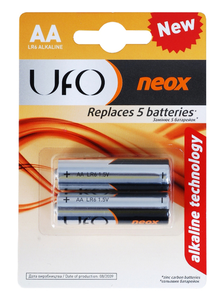 Батарейка UFO LR6 NEOX 1x2 шт.
