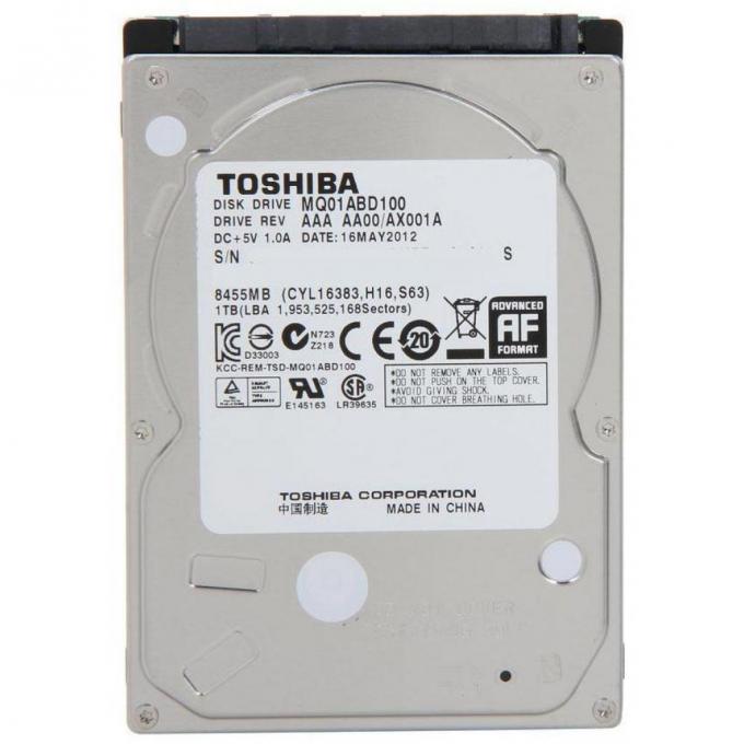 Жесткий диск для ноутбука TOSHIBA # MQ01ABD100 #