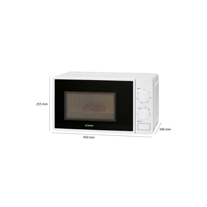 Bomann MW6014CB white