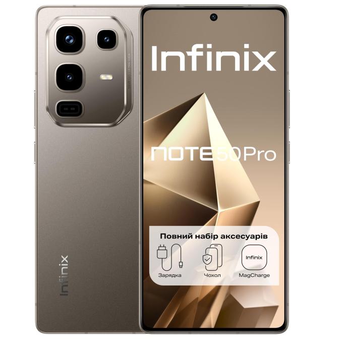 Infinix Note 50 Pro X6855 12/256GB Titanium Grey