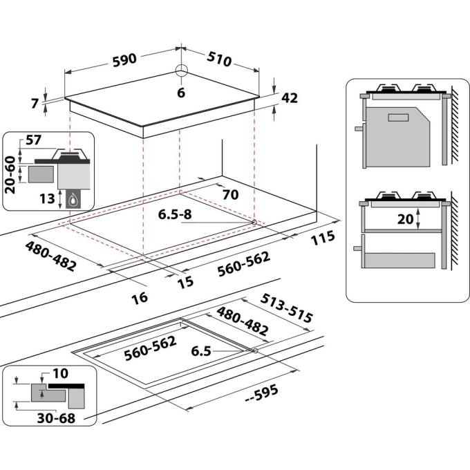 Whirlpool GOFL629/NB1