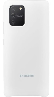 Чехол для моб. телефона Samsung Silicone Cover для Galaxy S 10 Lite (G770) White EF-PG770TWEGRU