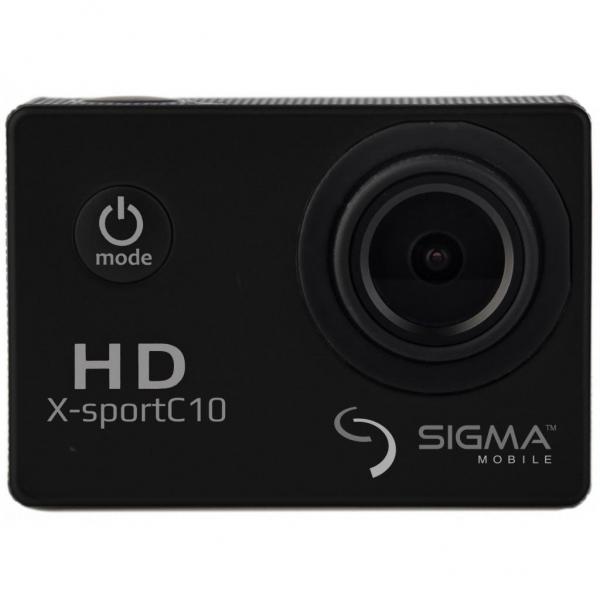 Экшн-камера Sigma Mobile X-sport C10 black 4827798324226 SIGXC10BK