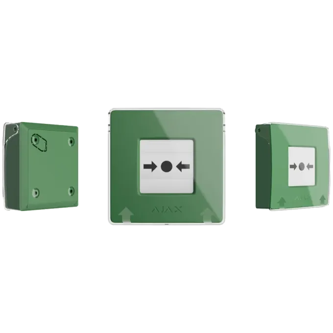 Ajax Manual Call Point (Green)