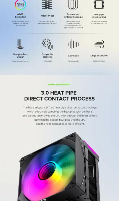 GAMEMAX Sigma 550 Infinity BK