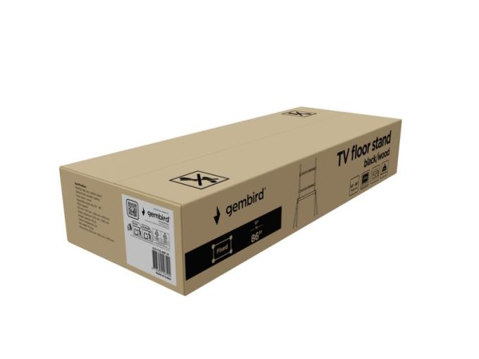 GEMBIRD TVS-86F-01-BK