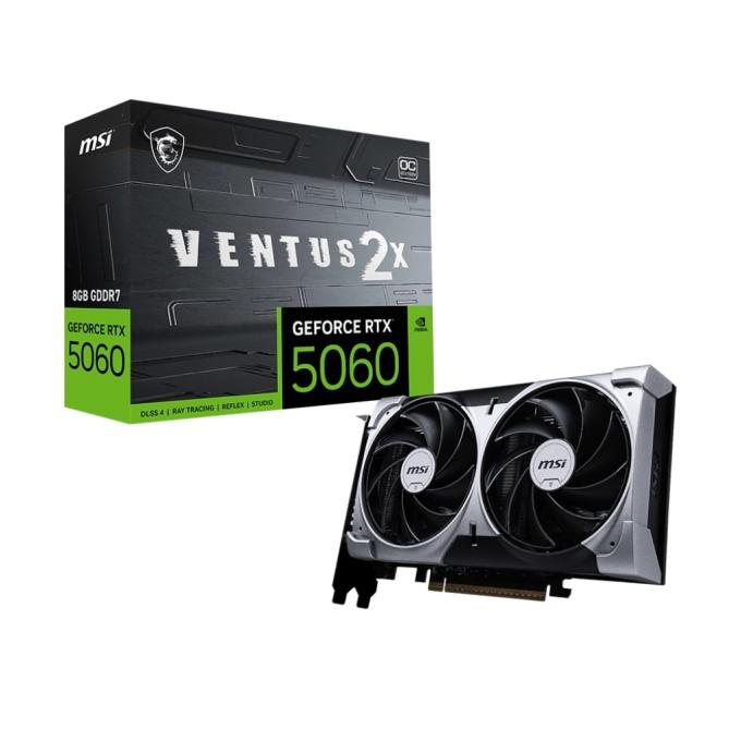 MSI GeForce RTX 5060 8G VENTUS 2X OC