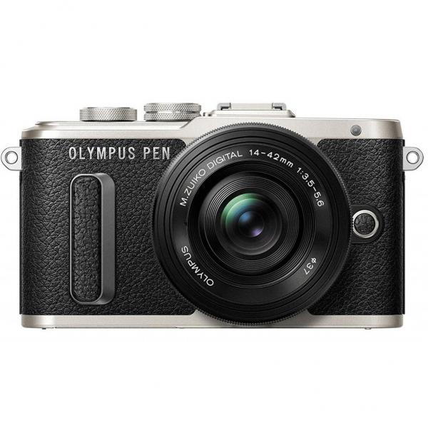 Цифровой фотоаппарат OLYMPUS E-PL8 14-42 mm Pancake Zoom Kit black/black V205082BE000