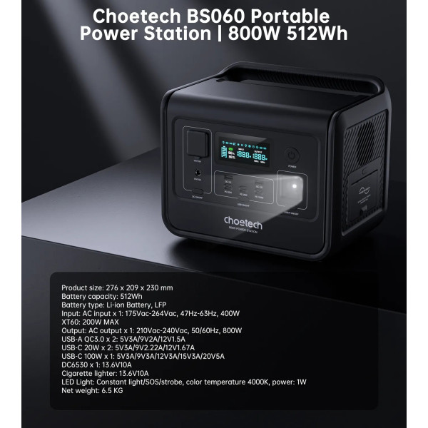Choetech BS060-EU-GY