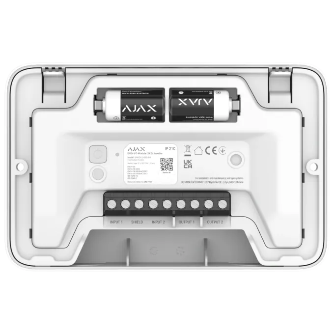 Ajax EN54 I/O Module (2X2) white