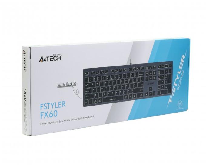 A4tech FX60 USB (Grey) White backlit
