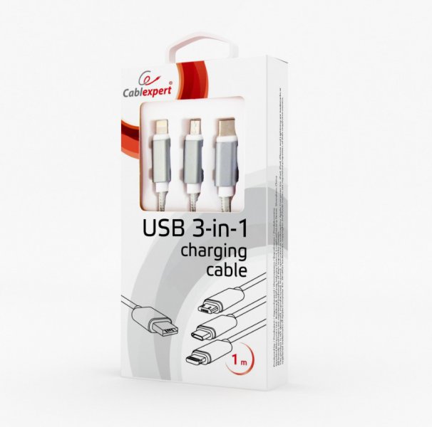 Cablexpert CC-USB2-AM31-1M-S