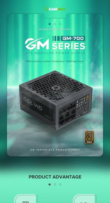 GAMEMAX GM-700 Modular