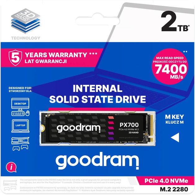Goodram SSDPR-PX700-02T-80