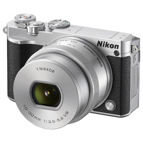 Цифровой фотоаппарат Nikon 1 J5 10-30 Silver Kit VVA243K001