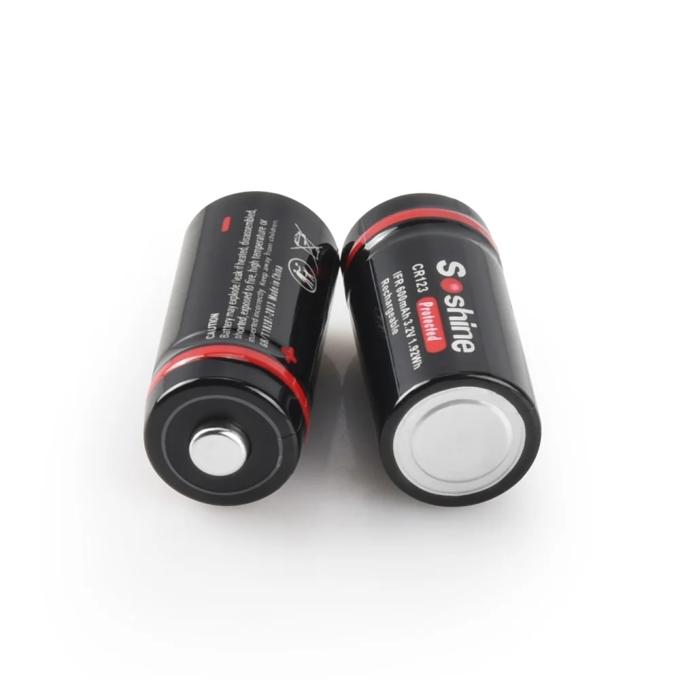 Soshine RCR123P-3.2-600