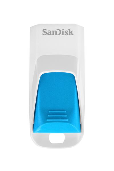USB флеш накопитель SanDisk 16Gb Cruzer Edge White-Blue SDCZ51W-016G-B35B
