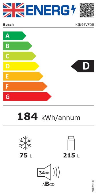 BOSCH KIN96VFD0