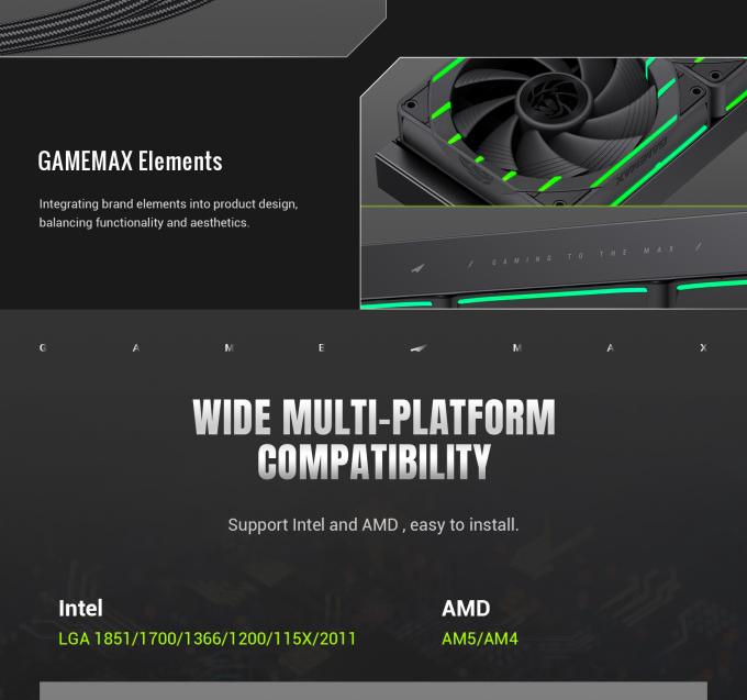 GAMEMAX HAILSTORM 360 BK